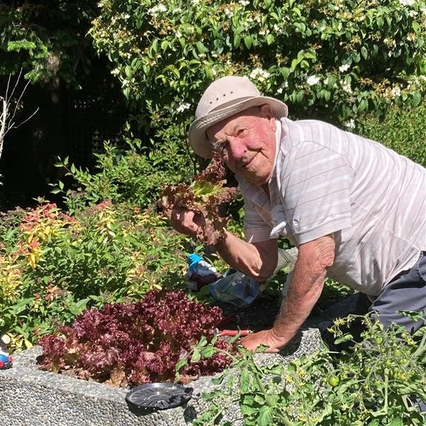 Senior gardening